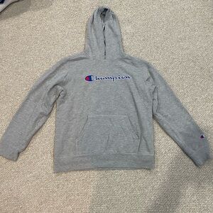 Champion Hoodie - Kids XL - Gray